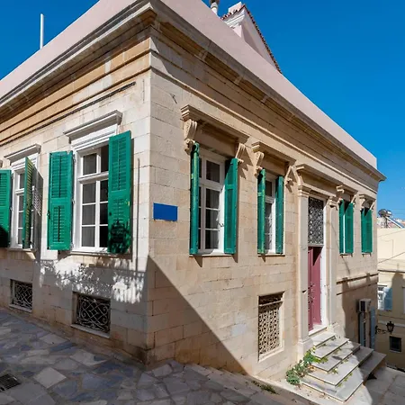 1860 Syros Neoclassical In Center Ermupoli